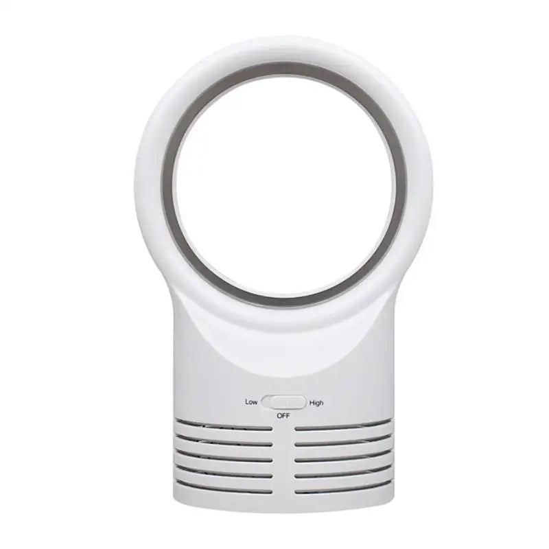 Large Bladeless Fan Student Small Fan Creative Sleeping Electric Cooling Super Quiet Desktop Office Mini Electric Fan